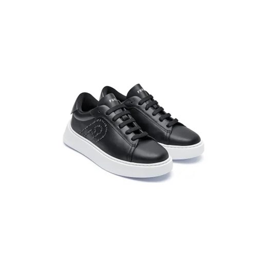 Buty sportowe damskie Furla sneakersy czarne sznurowane wiosenne