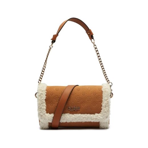 Guess Torebka na ramię Davika Shearling ze sklepu Gomez Fashion Store w kategorii Torebki damskie - zdjęcie 175529288