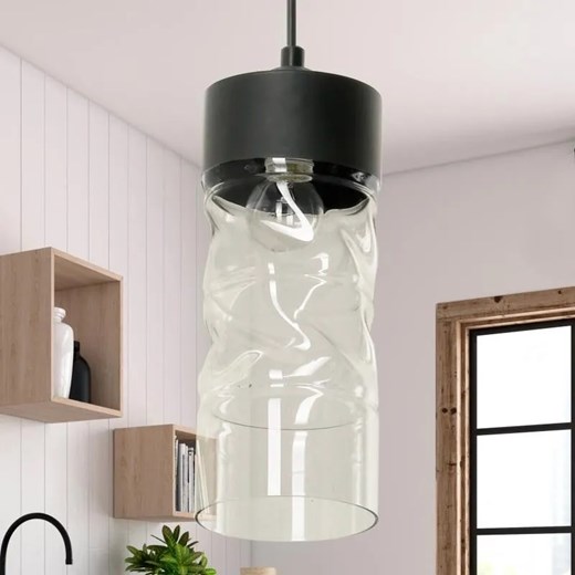 Szklana potrójna lampa wisząca nad stół - EX501-Rupers Lumes One Size wyprzedaż Edinos.pl