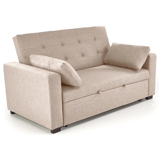 Beżowa sofa wypoczynkowa z funkcją spania - Naria ze sklepu Edinos.pl w kategorii Sofy i kanapy - zdjęcie 175530285