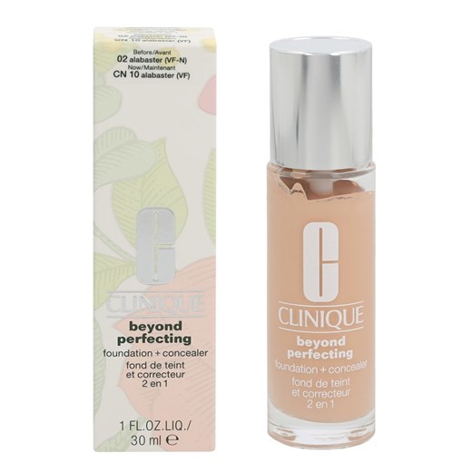 Clinique Podkład &quot;Beyond Perfecting - 10 alabaster&quot; - 30 ml ze sklepu Limango Polska w kategorii Podkłady do twarzy - zdjęcie 175532276