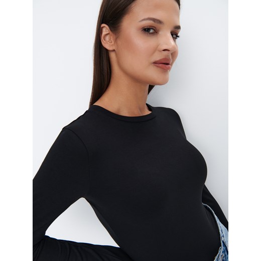 Mohito - Czarna bluzka - czarny Mohito S Mohito