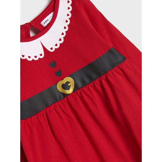 Sinsay - Sukienka niemowlęca - czerwony Sinsay 74 Sinsay