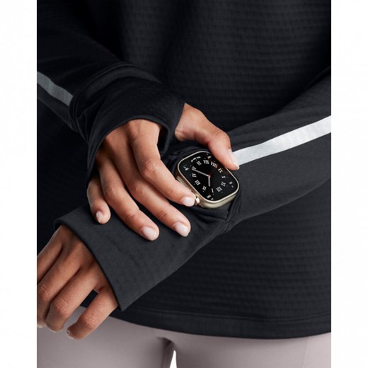 Damski longsleeve do biegania z kapturem Under Armour UA Le Cw Balaclava Hoodie Under Armour M Sportstylestory.com