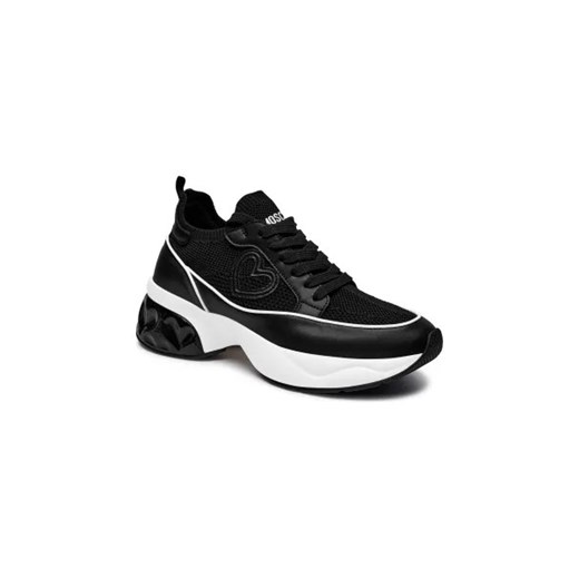 Buty sportowe damskie Love Moschino sneakersy z tworzywa sztucznego