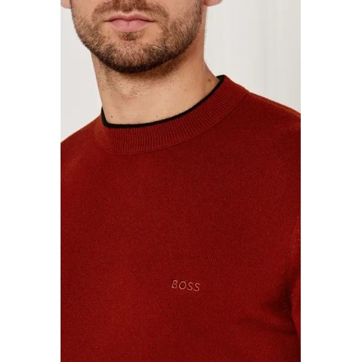 BOSS BLACK Wełniany sweter Ebacio | Regular Fit XL Gomez Fashion Store