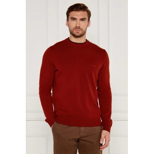 BOSS BLACK Wełniany sweter Ebacio | Regular Fit L Gomez Fashion Store