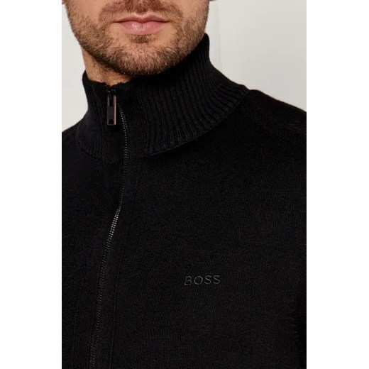 BOSS ORANGE Wełniany kardigan Avac_FZ | Regular Fit S Gomez Fashion Store