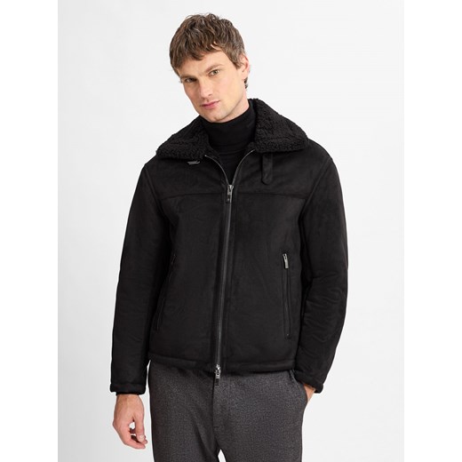 Armani Exchange Bluzy Mężczyźni Sztuczne włókno czarny jednolity ze sklepu vangraaf w kategorii Bluzy męskie - zdjęcie 175539767