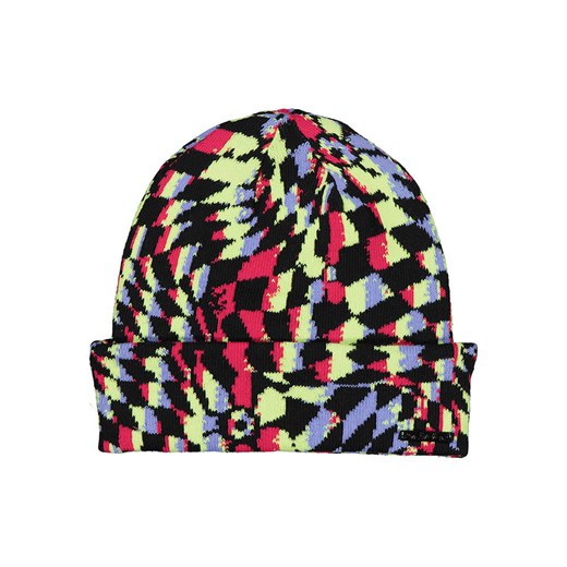 SPYDER Czapka beanie &quot;Check Floral&quot; ze wzorem ze sklepu Limango Polska w kategorii Czapki dziecięce - zdjęcie 175541317
