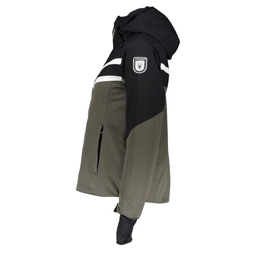 SPYDER Kurtka narciarska &quot;Captivate&quot; w kolorze szaro-czarnym 34 wyprzedaż Limango Polska