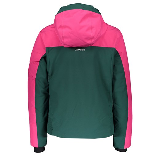 SPYDER Kurtka narciarska &quot;Optimist&quot; w kolorze zielono-różowym 38 promocja Limango Polska