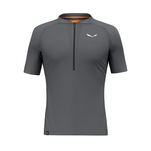Salewa Koszulka funkcyjna &quot;Pedroc Pro&quot; w kolorze szarym ze sklepu Limango Polska w kategorii T-shirty męskie - zdjęcie 175541656