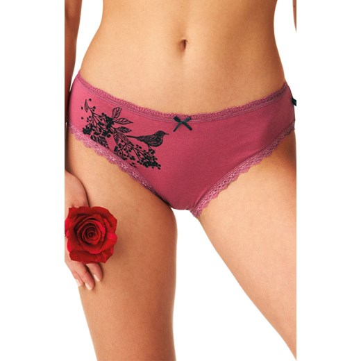 2-pack majtki damskie midi w kolorowe listki LPC 785, Kolor multicolour, Rozmiar S, Key ze sklepu Primodo w kategorii Majtki damskie - zdjęcie 175545948