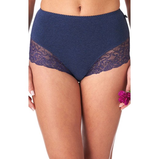 2-pack figi damskie z wysokim stanem LPF 248, Kolor fuksja-granat, Rozmiar 2XL, Key ze sklepu Primodo w kategorii Majtki damskie - zdjęcie 175545976