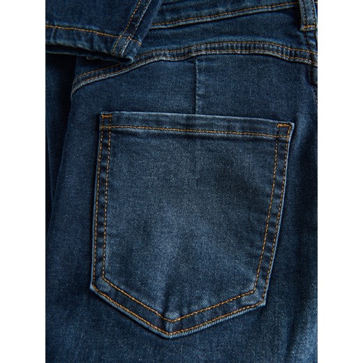 Reserved - Jeansy slim push up - granatowy Reserved 34 Reserved