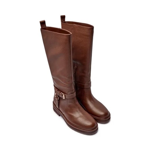 TWINSET Skórzane oficerki Twinset 39 Gomez Fashion Store okazyjna cena