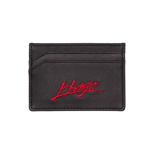 HUGO Skórzane etui na karty Handwritten ze sklepu Gomez Fashion Store w kategorii Etui - zdjęcie 175552809