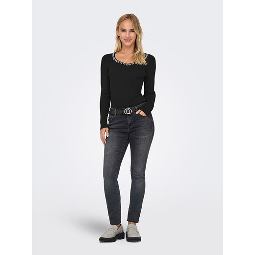 ONLY Sweter w kolorze czarnym ze sklepu Limango Polska w kategorii Swetry damskie - zdjęcie 175559127