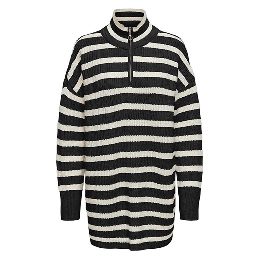 ONLY Sweter w kolorze czarno-kremowym ze sklepu Limango Polska w kategorii Swetry damskie - zdjęcie 175559425