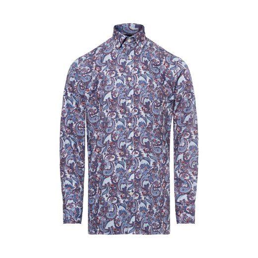 Andrew James Koszula biznesowa - bez prasowania Mężczyźni Regular Fit Bawełna indygo wzorzysty - id: 722533-0001-00410 - marki ANDREW JAMES  - 175562209 Andrew James Koszula biznesowa - bez prasowania Mężczyźni Regular Fit Bawełna indygo wzorzysty ze sklepu vangraaf w kategorii Koszule męskie - zdjęcie 175562209