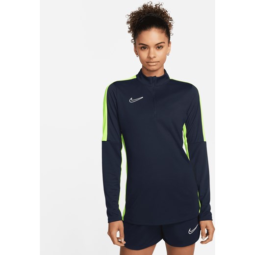 Damska treningowa koszulka piłkarska Nike Dri-FIT Academy (wersja standardowa) - Niebieski ze sklepu Nike poland w kategorii Bluzki damskie - zdjęcie 175564966