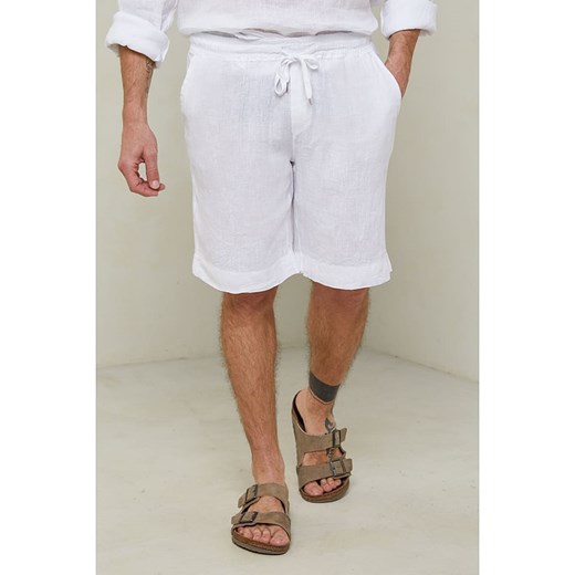 Lin Passion Szorty w kolorze białym Lin Passion M/L wyprzedaż Limango Polska