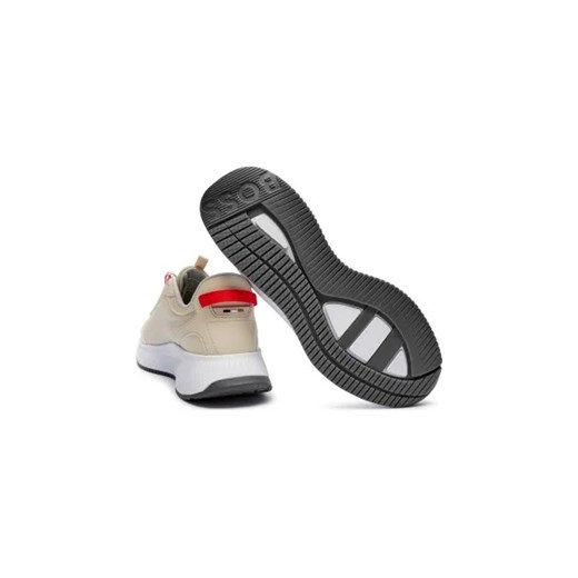 Buty sportowe męskie BOSS HUGO sznurowane z tworzywa sztucznego