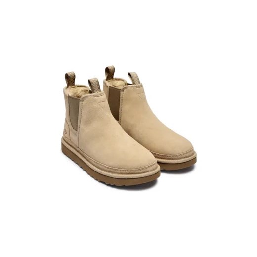 UGG Skórzane śniegowce M NEUMEL CHELSEA | z dodatkiem wełny 45 Gomez Fashion Store
