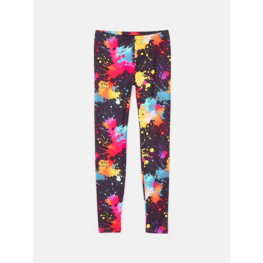 GATE Legginsy z nadrukiem 3Y ze sklepu gateshop w kategorii Spodnie dziewczęce - zdjęcie 175569069