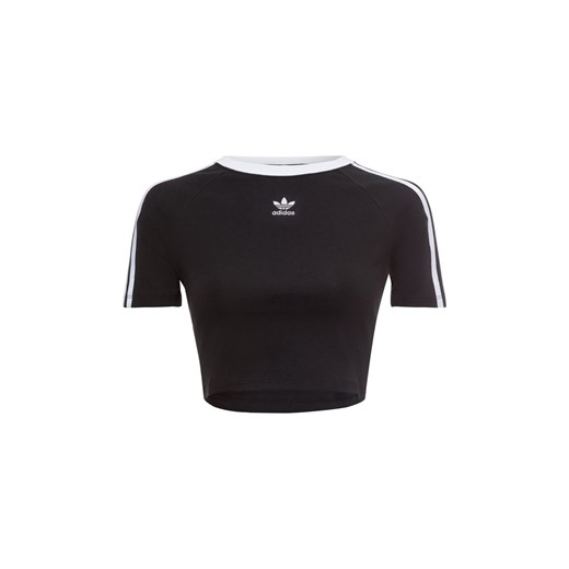 adidas Originals Koszulka damska Kobiety Bawełna czarny wzorzysty ze sklepu vangraaf w kategorii Bluzki damskie - zdjęcie 175569457