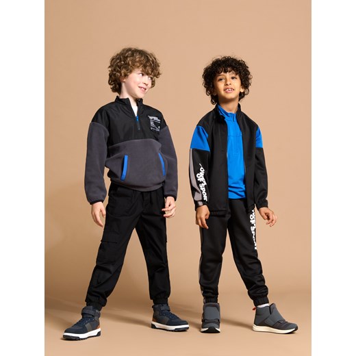 Sinsay - Koszulka z długimi rękawami ACTIVE - niebieski Sinsay 140 Sinsay