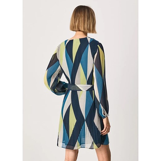 Pepe Jeans Sukienka w kolorze granatowo-beżowym Pepe Jeans S wyprzedaż Limango Polska