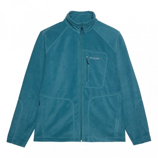 Męski polar rozpinany Columbia Fast Trek II Full Zip Fleece - niebieski Columbia S promocja Sportstylestory.com