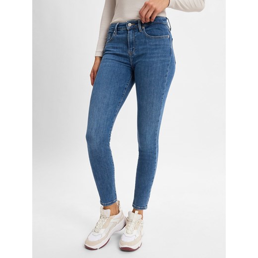 Tommy Hilfiger Dżinsy - Como Kobiety Bawełna medium stone jednolity ze sklepu vangraaf w kategorii Jeansy damskie - zdjęcie 175572765