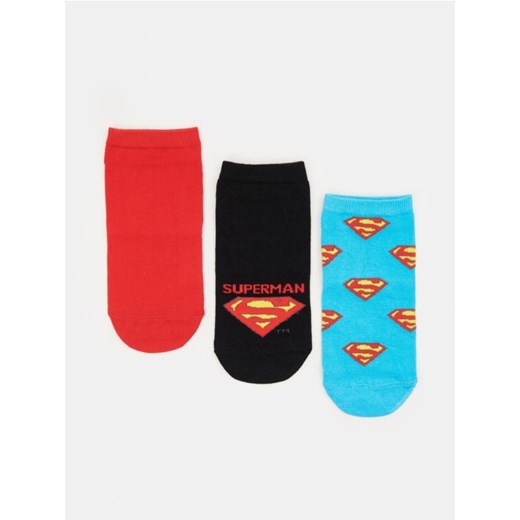 Sinsay - Skarpetki Superman 3 pack - wielobarwny ze sklepu Sinsay w kategorii Skarpetki męskie - zdjęcie 175572846