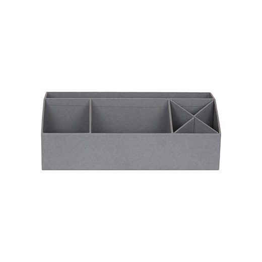 BigsoBox Organizer &quot;Elisa&quot; w kolorze jasnoszarym - 33 x 12,5 x 12,5 cm ze sklepu Limango Polska w kategorii Akcesoria biurowe - zdjęcie 175576137