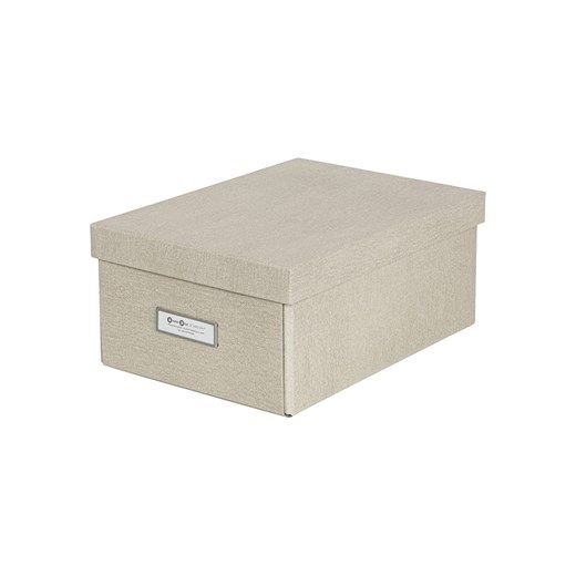BigsoBox Pudełko w kolorze beżowym - 22,5 x13,5 x 31,5 cm ze sklepu Limango Polska w kategorii Przechowywanie - zdjęcie 175576157