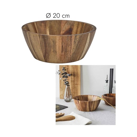 Ethnical Life Salaterka w kolorze brązowym - Ø 20 cm Ethnical Life onesize promocja Limango Polska