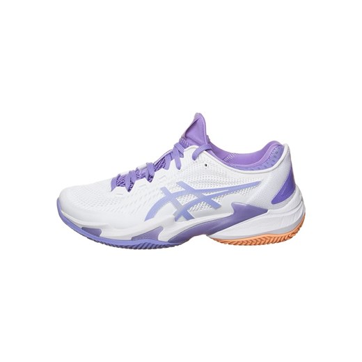 Buty sportowe damskie Asics do tenisa na płaskiej podeszwie tkaninowe 