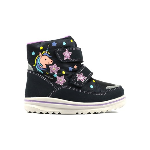 Richter Shoes Kozaki zimowe &quot;Freestyle&quot; w kolorze granatowym ze sklepu Limango Polska w kategorii Buty zimowe dziecięce - zdjęcie 175576818