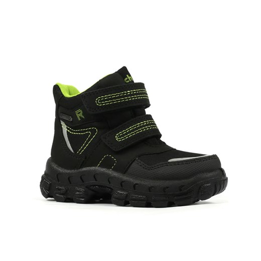 Richter Shoes Botki zimowe &quot;Davos&quot; w kolorze czarnym ze sklepu Limango Polska w kategorii Buty zimowe dziecięce - zdjęcie 175576866