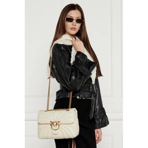Pinko Skórzana torebka na ramię LOVE PUFF CLASSIC CL Pinko One Size Gomez Fashion Store
