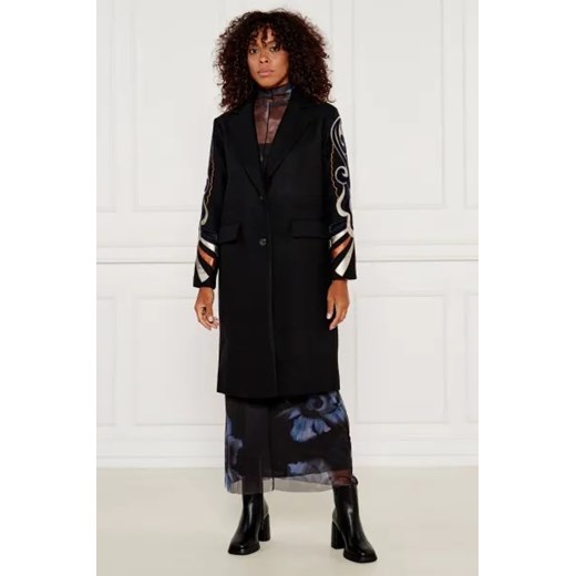 Desigual Płaszcz | z dodatkiem wełny ze sklepu Gomez Fashion Store w kategorii Płaszcze damskie - zdjęcie 175578829