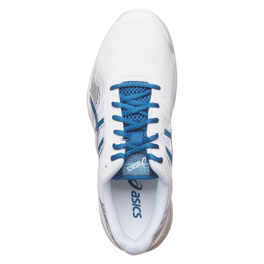 Buty sportowe damskie Asics dla tenisistów płaskie sznurowane z tkaniny