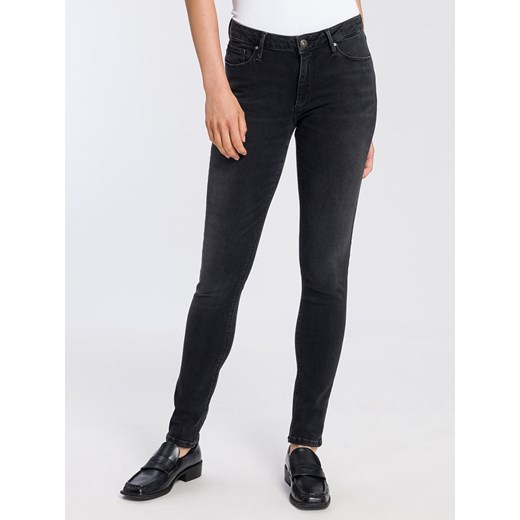 Cross Jeans Dżinsy - Skinny fit - w kolorze antracytowym ze sklepu Limango Polska w kategorii Jeansy damskie - zdjęcie 175581337
