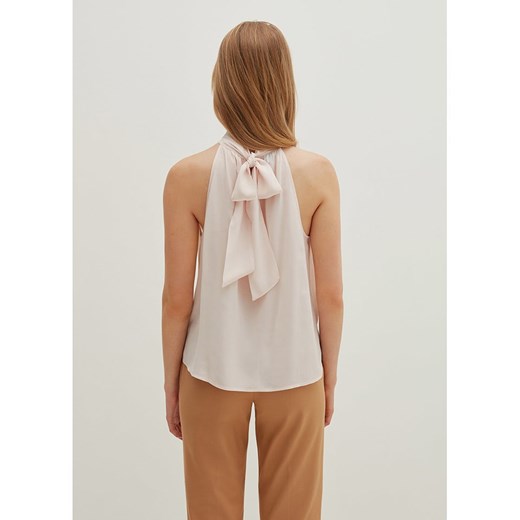 Bluzka damska różowa Stefanel z wiskozy 