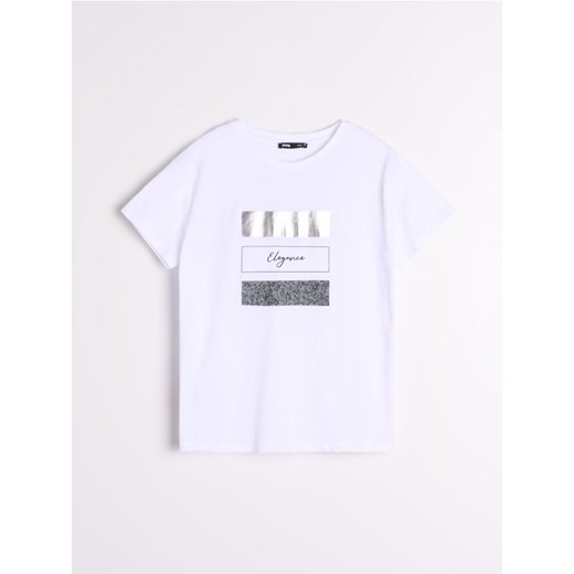 Sinsay - Koszulka - biały Sinsay XL Sinsay