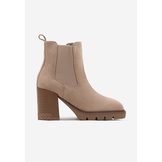 Botki Renee eleganckie na obcasie