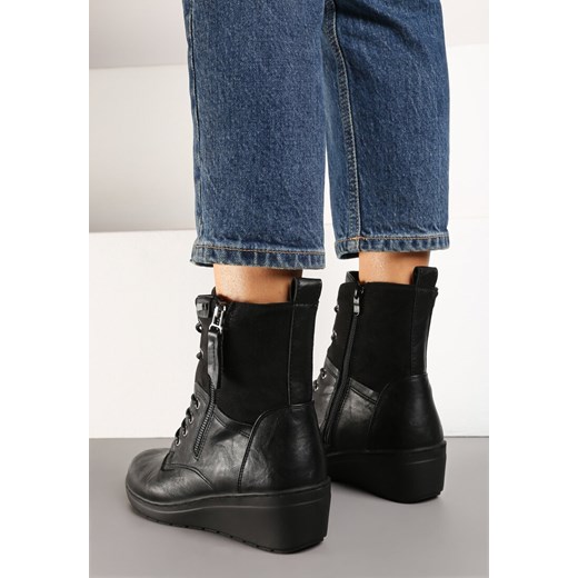 Born2be botki na koturnie 